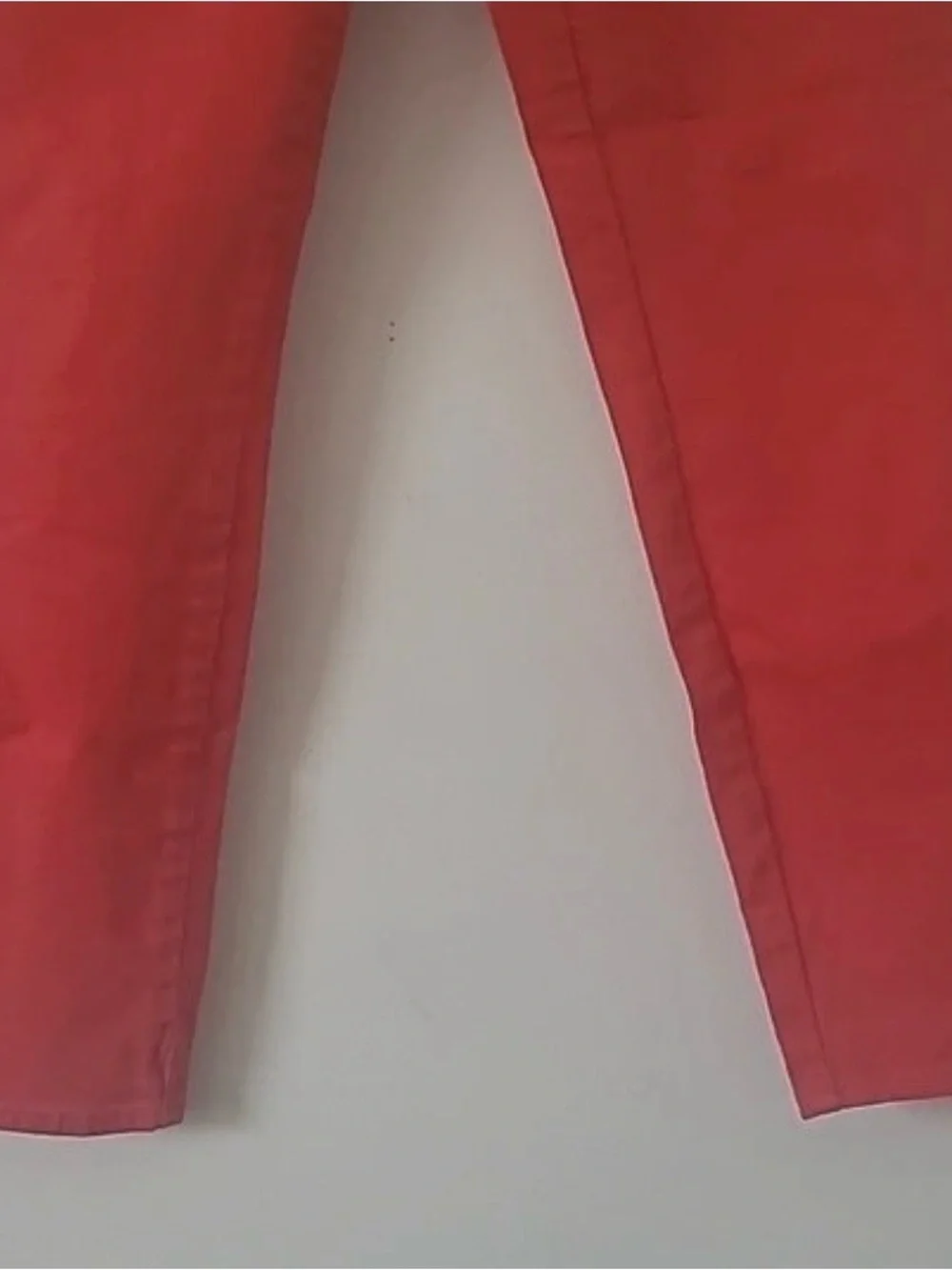 Tory Burch Crimson Cropped Skinny Jeans
